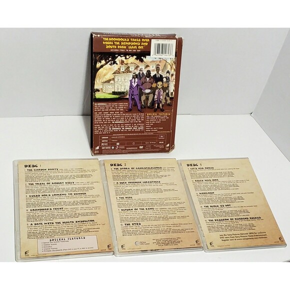 Boondocks Seasons 1 & 2 + Season 3 Disc 1 DVD Lot | Adult Swim | Tested - Picture 4 of 12